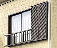 アルミ手すりS型