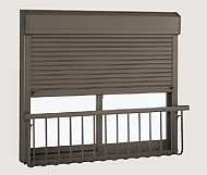 純正アルミ手すりシャッターサッシ用